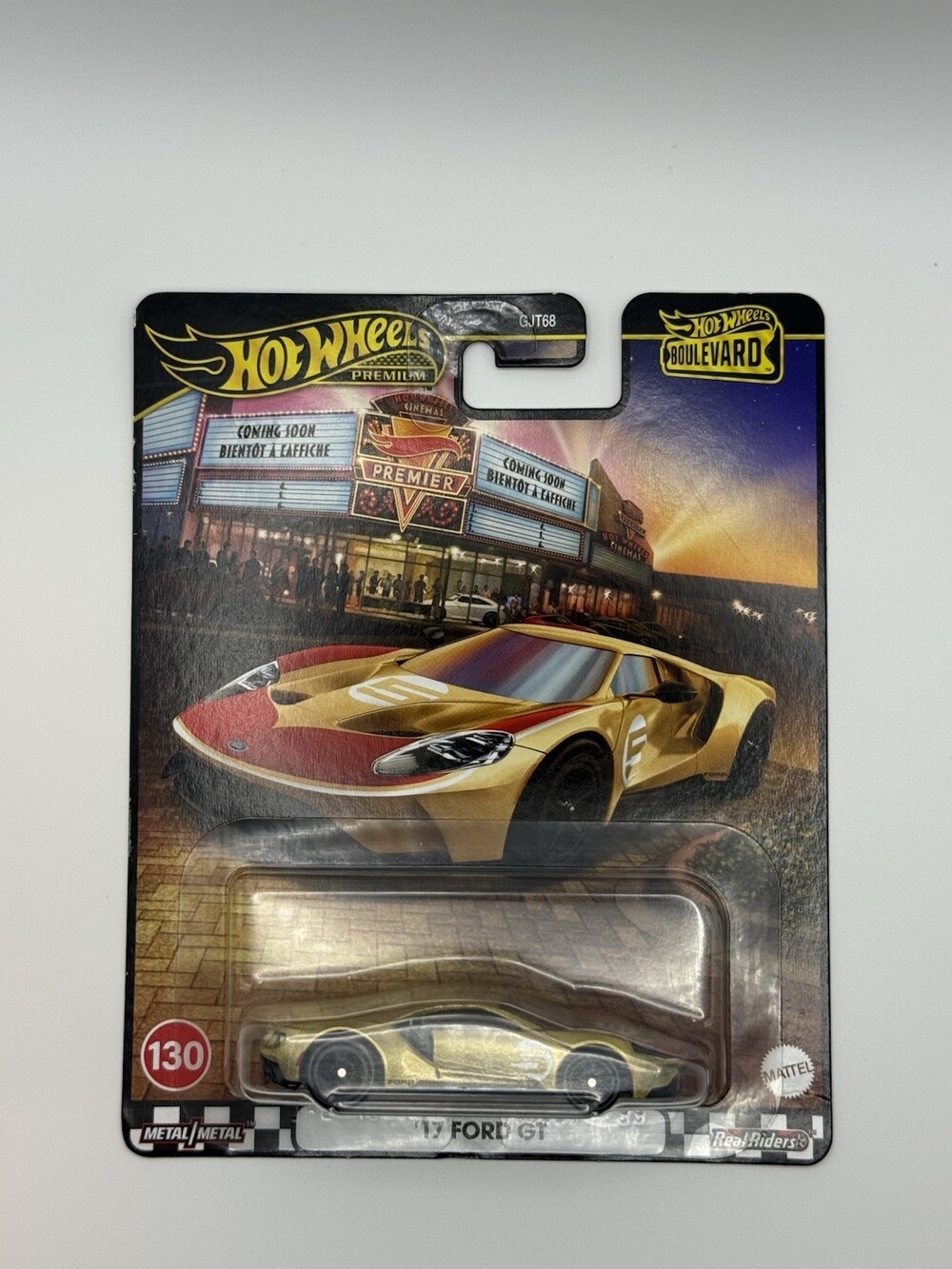 2025 Hot Wheels Premium Boulevard #130 '17 Ford GT , Free Shipping !